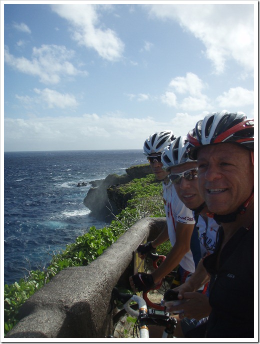 Derek, Ak and Joseph at Banzai Cliff