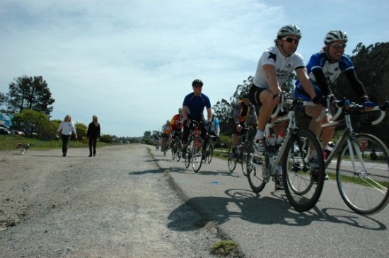 Making use of Marin's bike path system